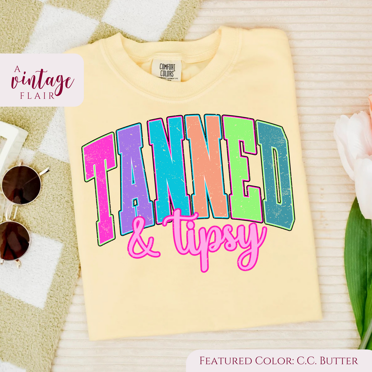 Coastal Classic - Tanned & Tipsy Top