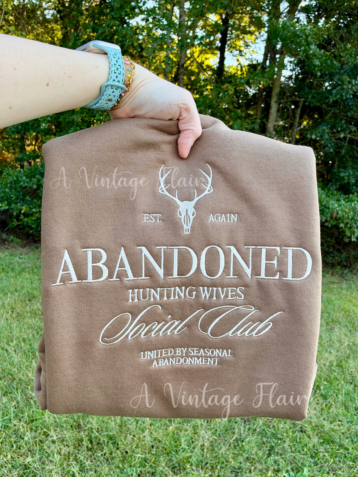 Abandoned Hunting Wives Social Club Sweatshirt