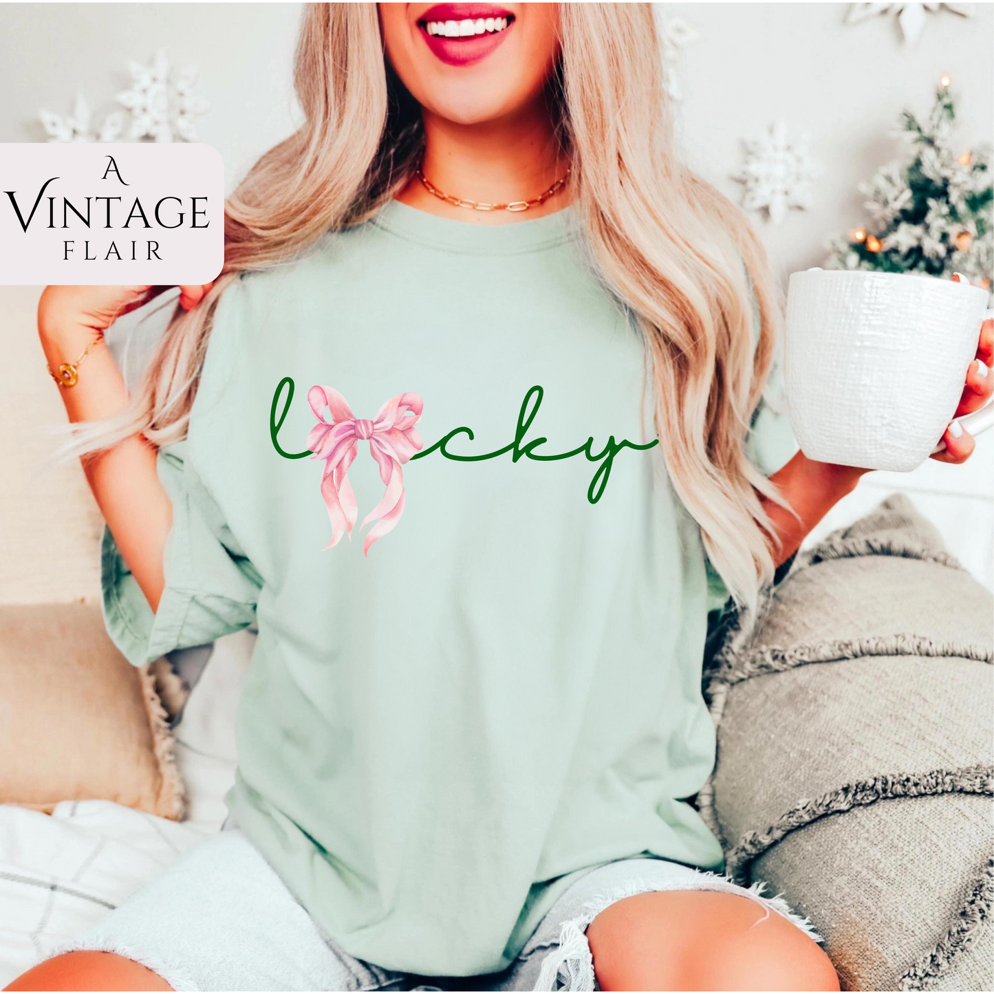Pink Coquette Lucky Top