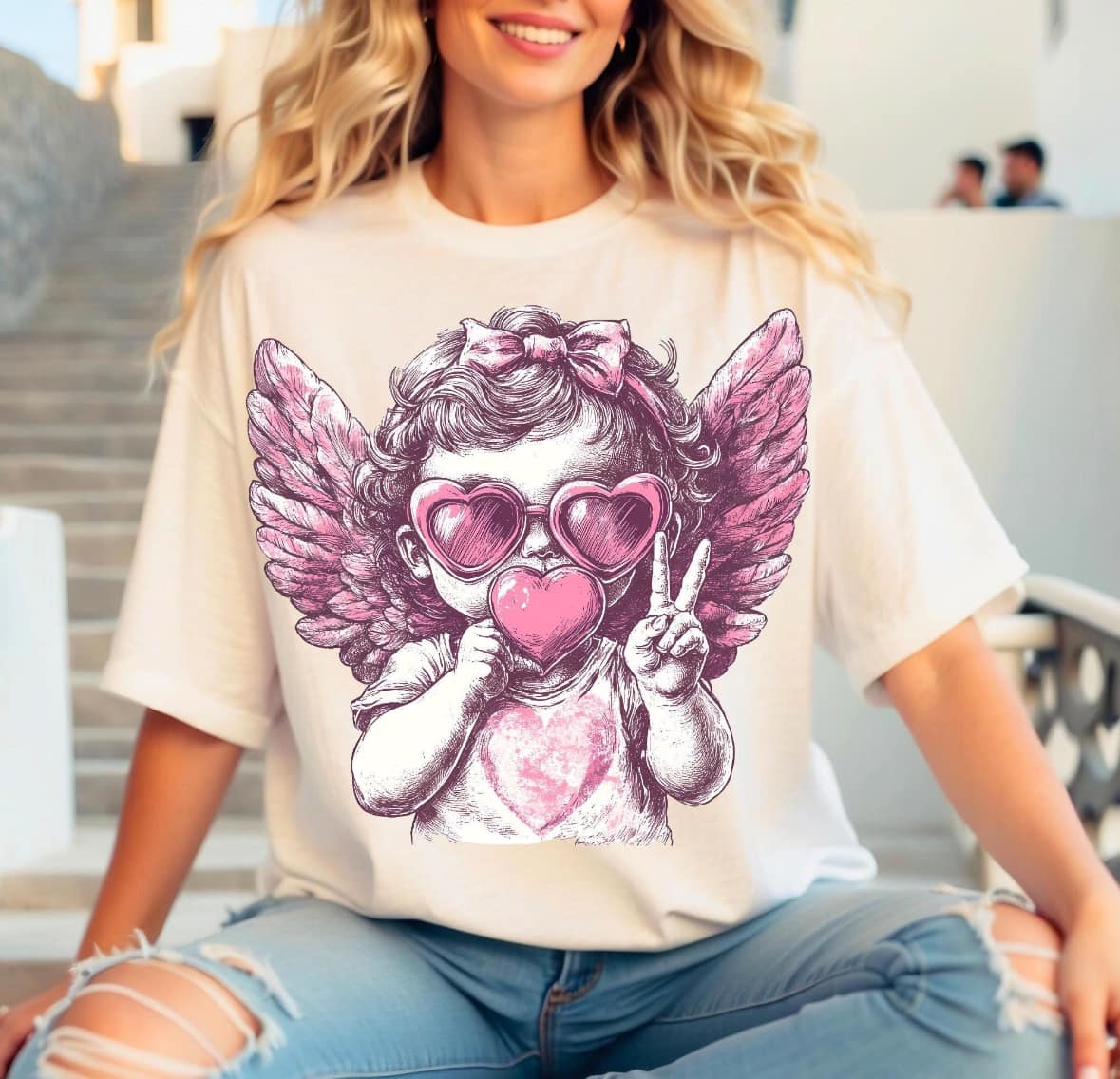 Retro Cupid Top