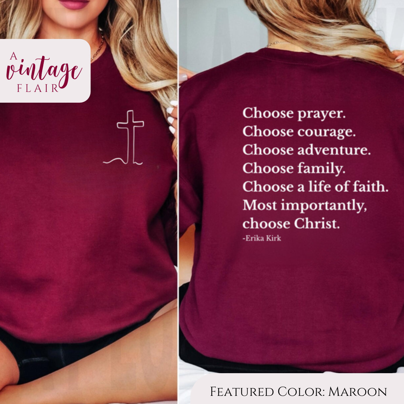 Most Importantly, Choose Christ Top