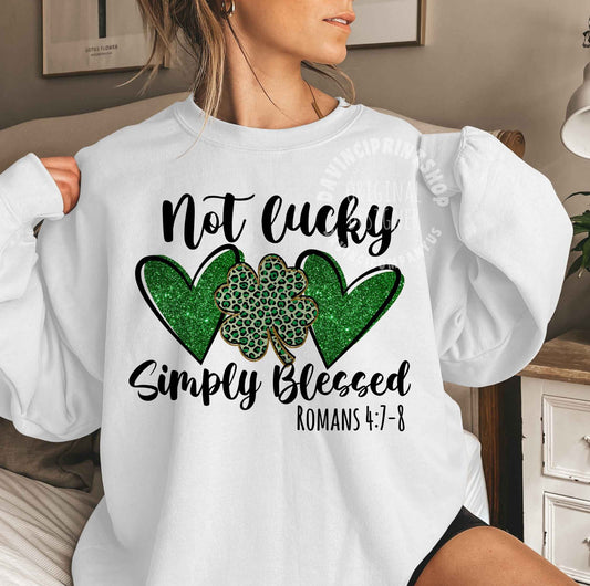 Simply Blessed Heart Top