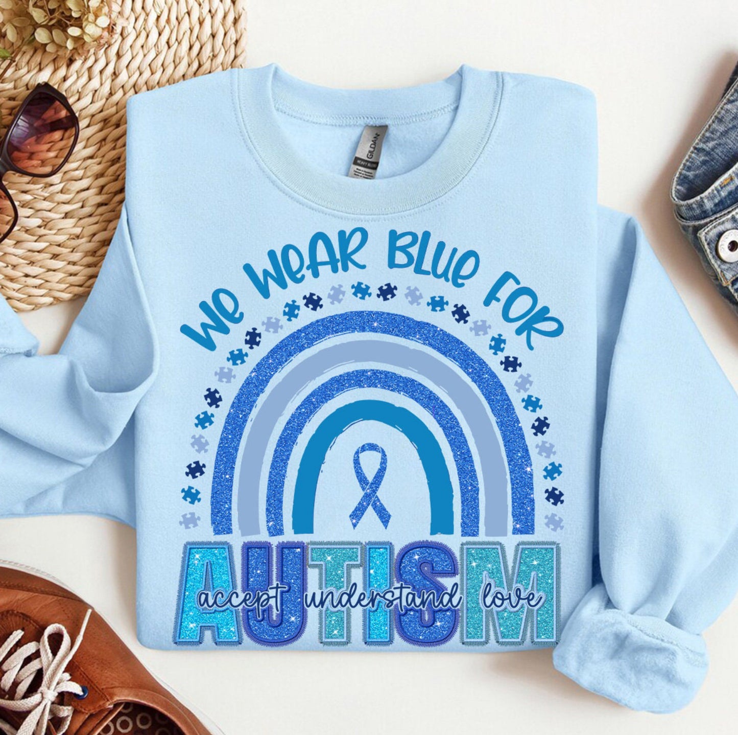 Wear Blue for Autism Top