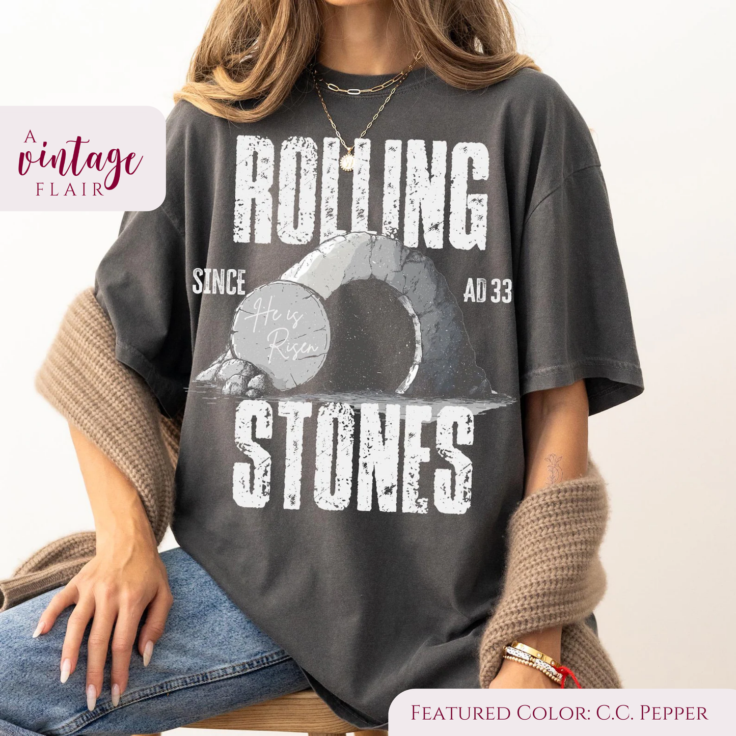Rolling Stones Easter Top