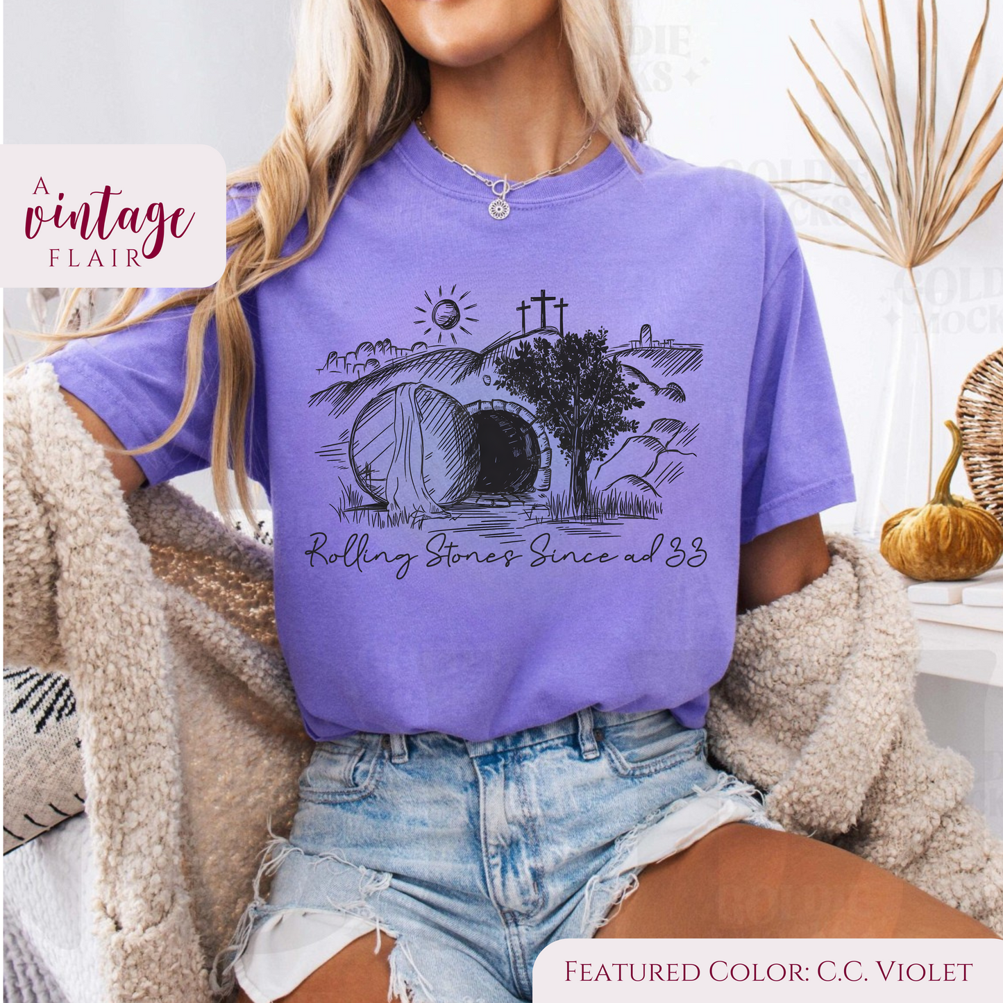 Rolling Stones Sketch Top