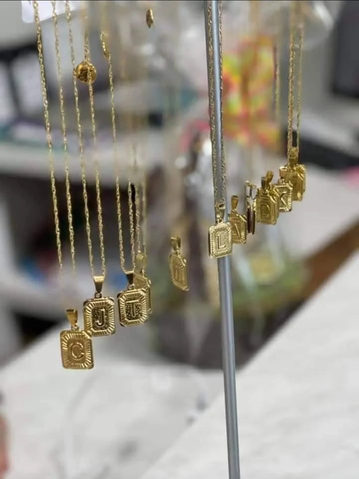 Golden Dream Monogram Necklace