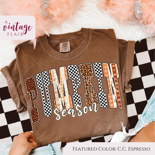 Retro Pumpkin Season Top