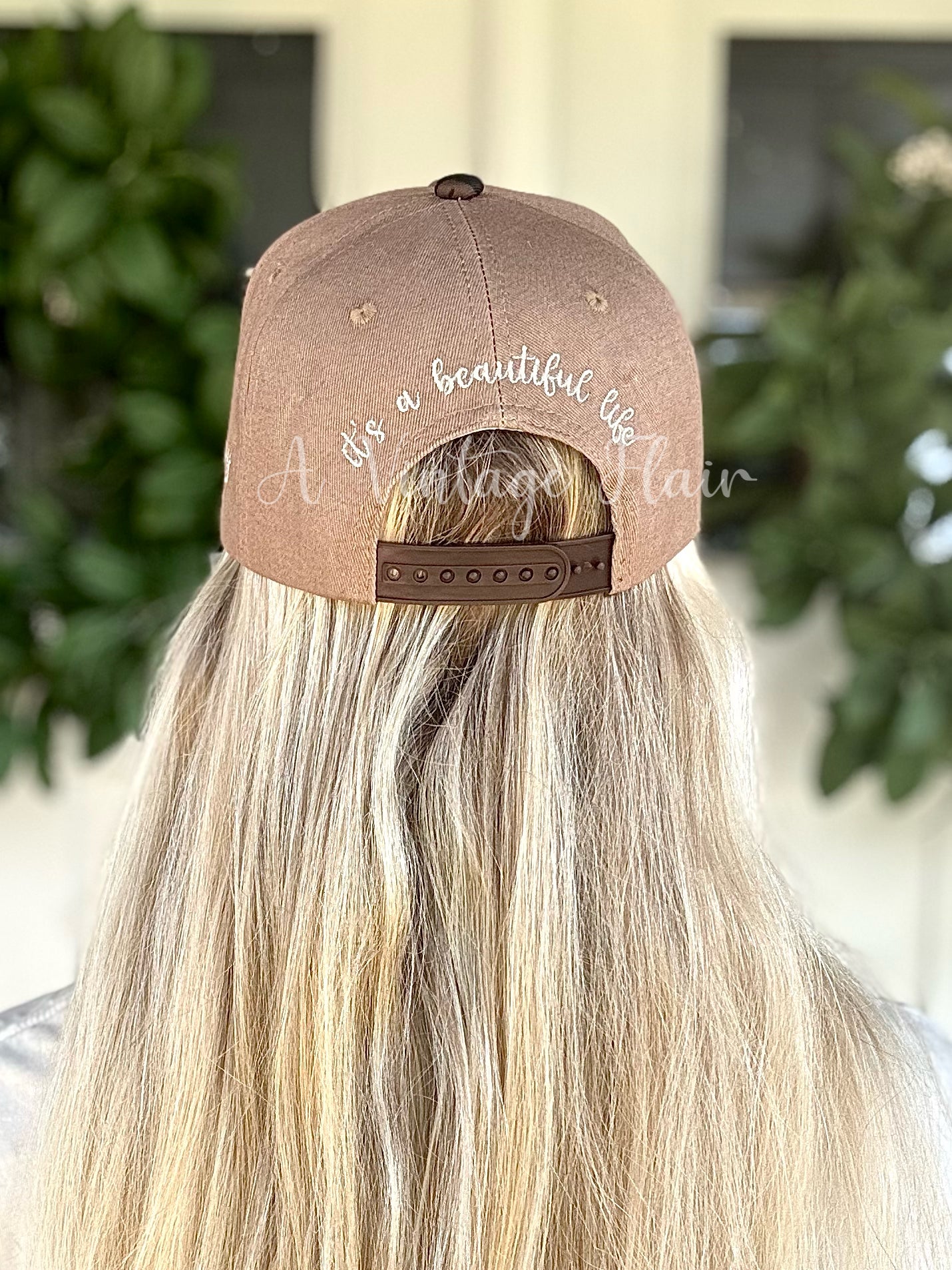 Forever Grateful Fall Floral Hat