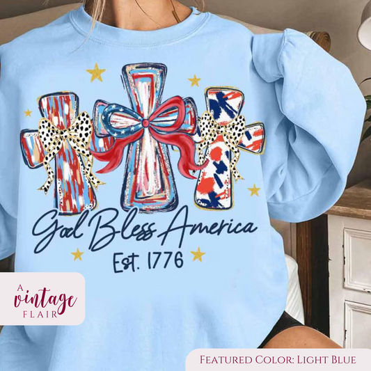 Patriotic Crosses Top
