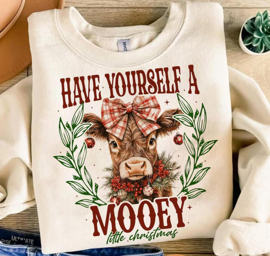 Mooey Little Christmas Top