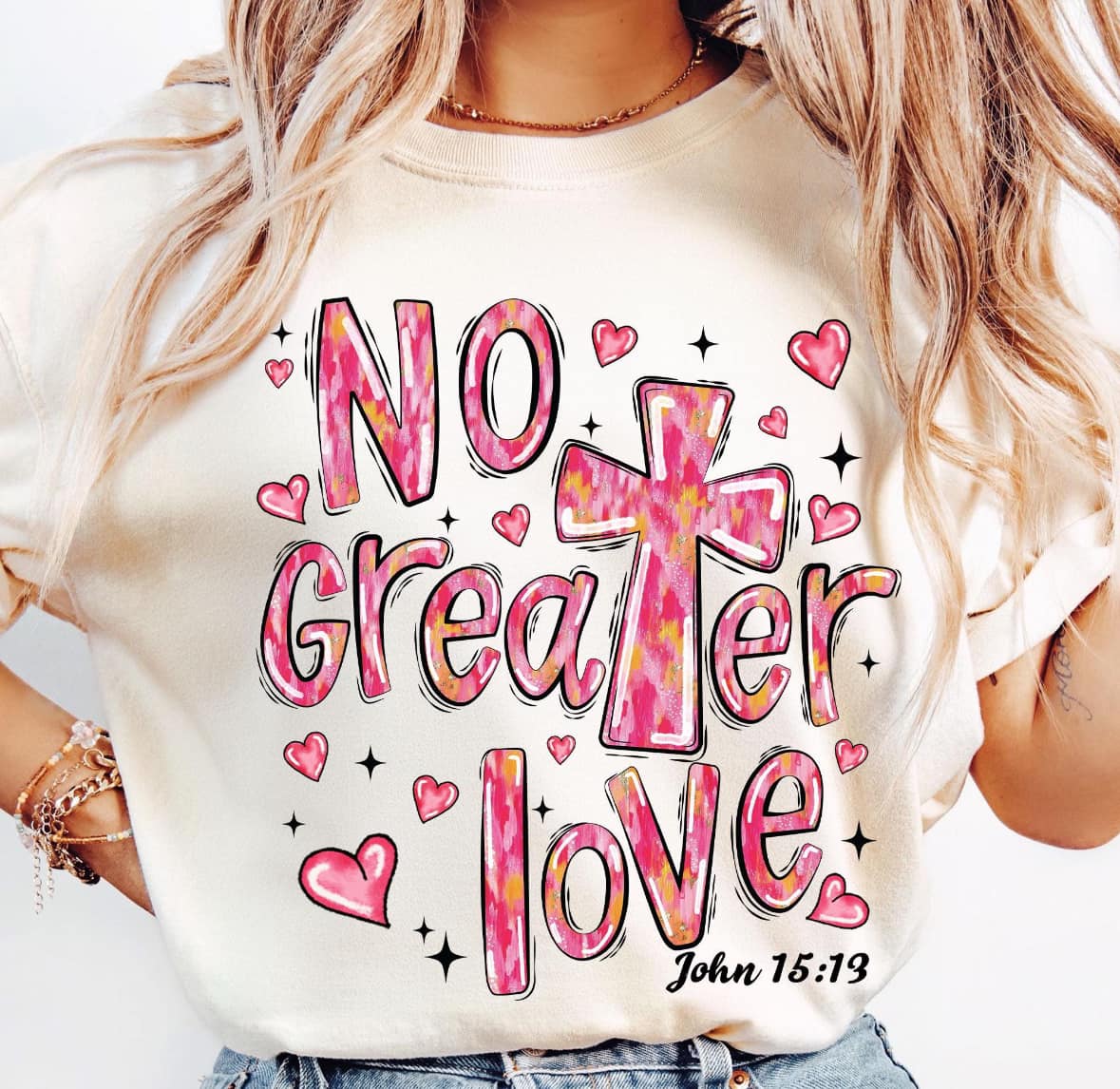 No Greater Love Top