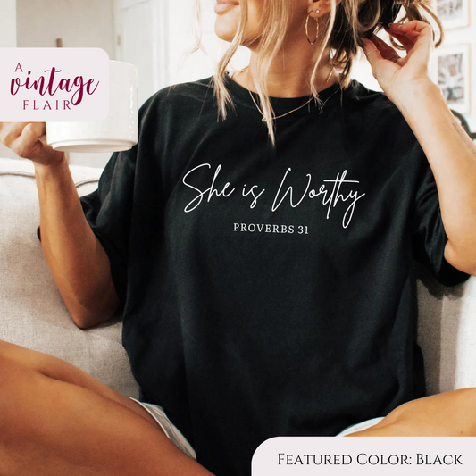 She is Worthy Top