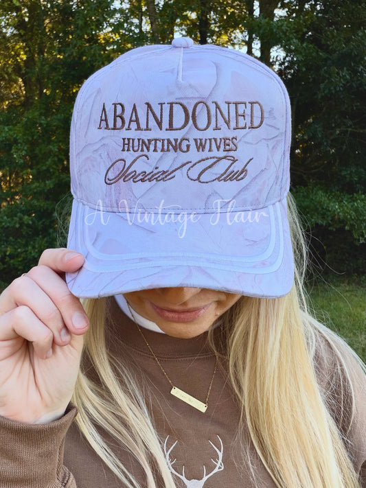 Abandoned Hunting Wives Social Club Hat