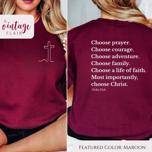 Most Importantly, Choose Christ Top