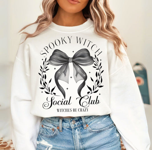 Spooky Witch Social Club Top