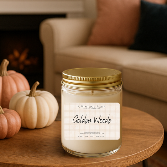 Golden Woods Candle