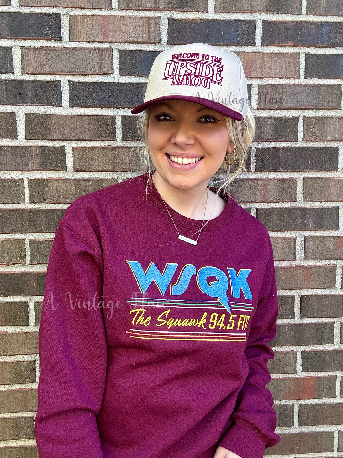 Welcome to the Upside Down Embroidered Hat