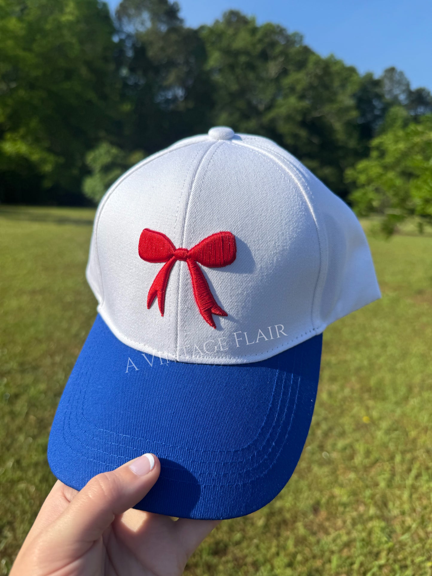 Patriotic Mila Bow Hat