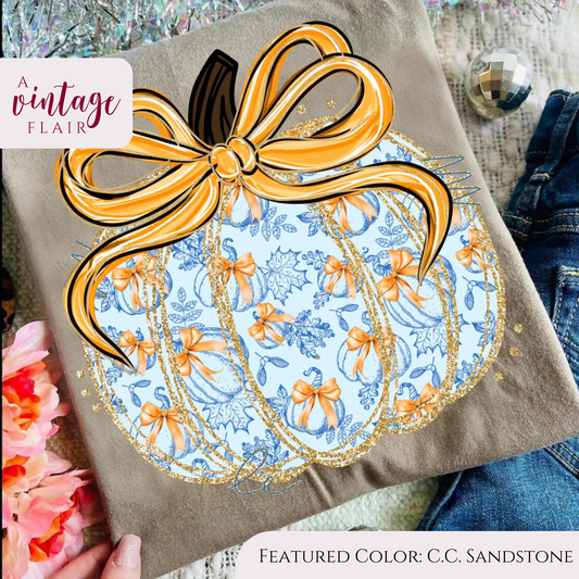 Coquette Pumpkin Top