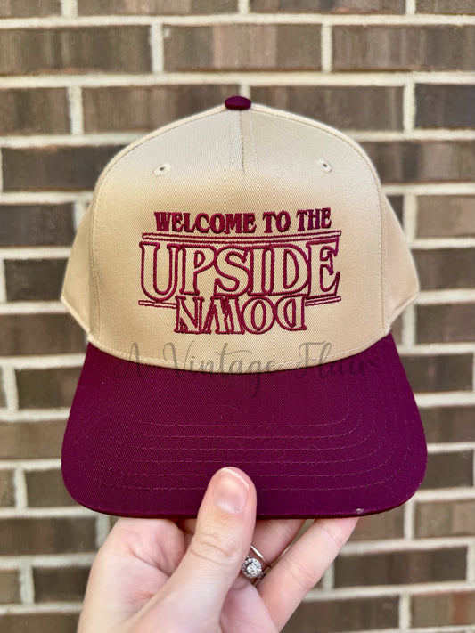 Welcome to the Upside Down Embroidered Hat