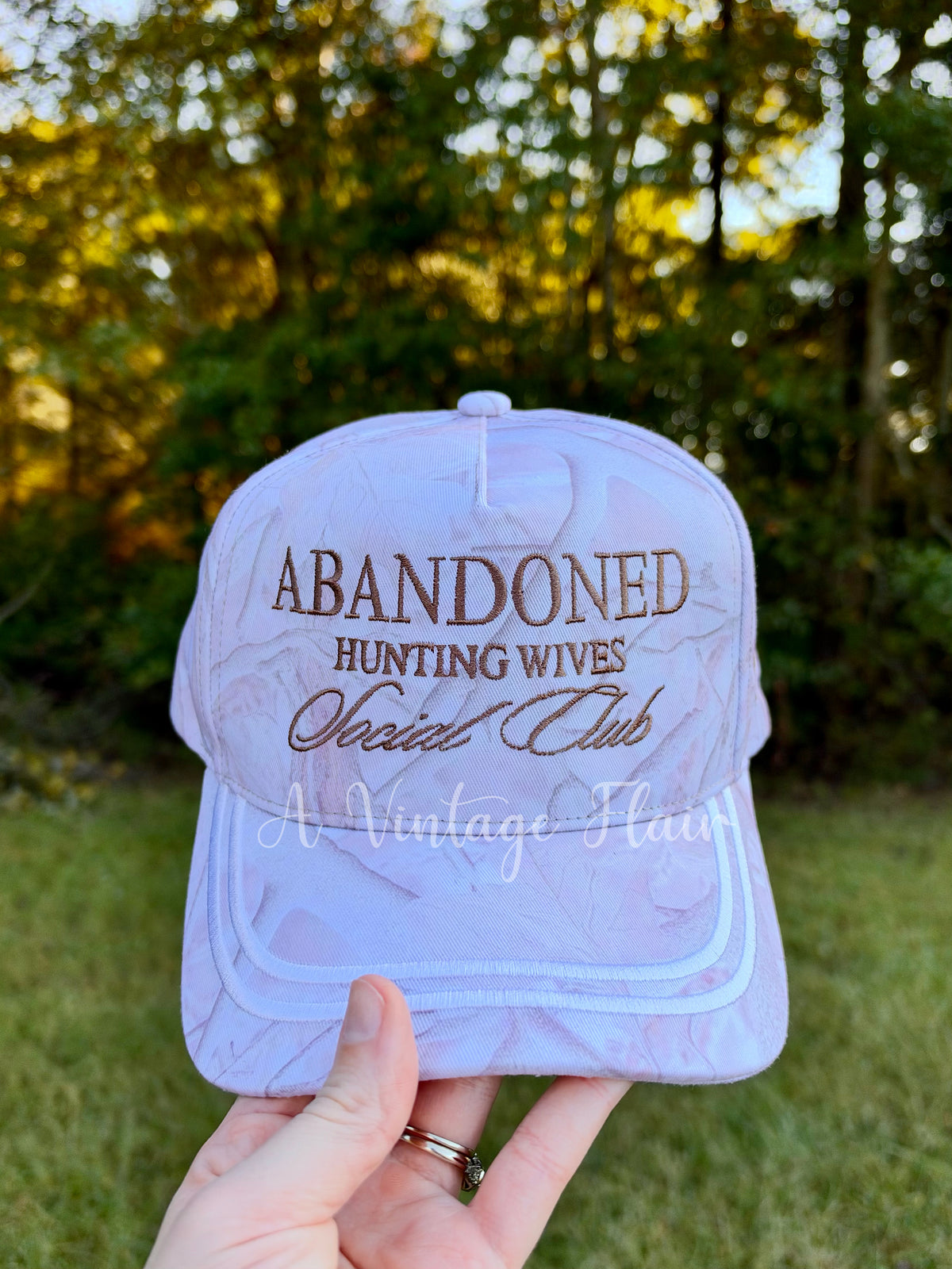 Abandoned Hunting Wives Social Club Hat