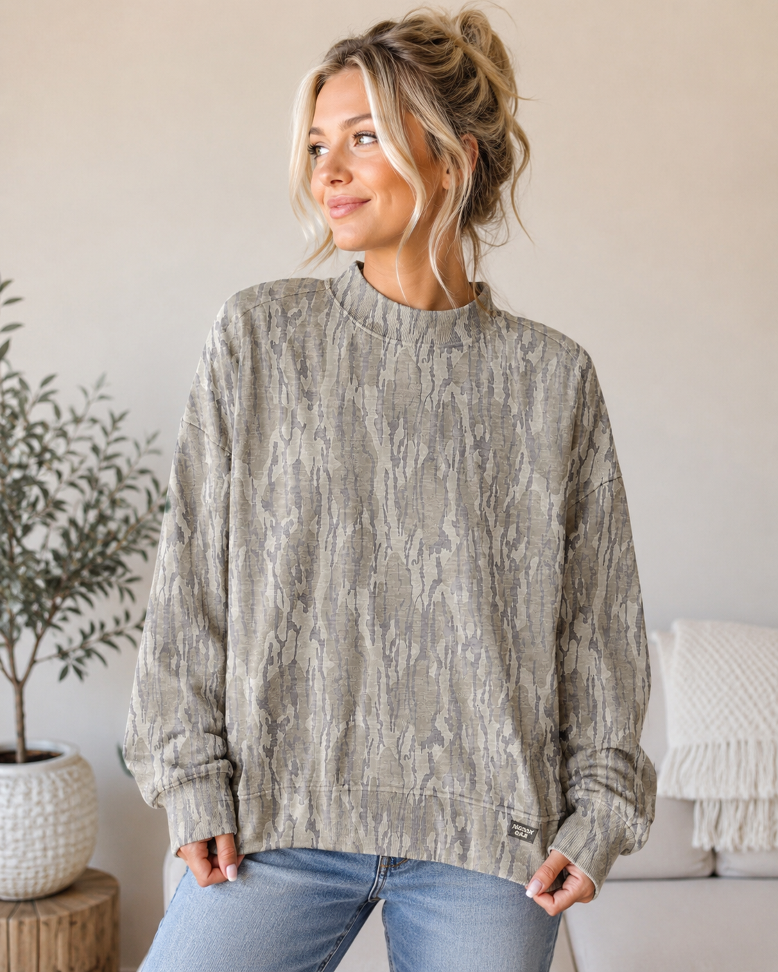 Mossy Oak Mockneck - PREORDER