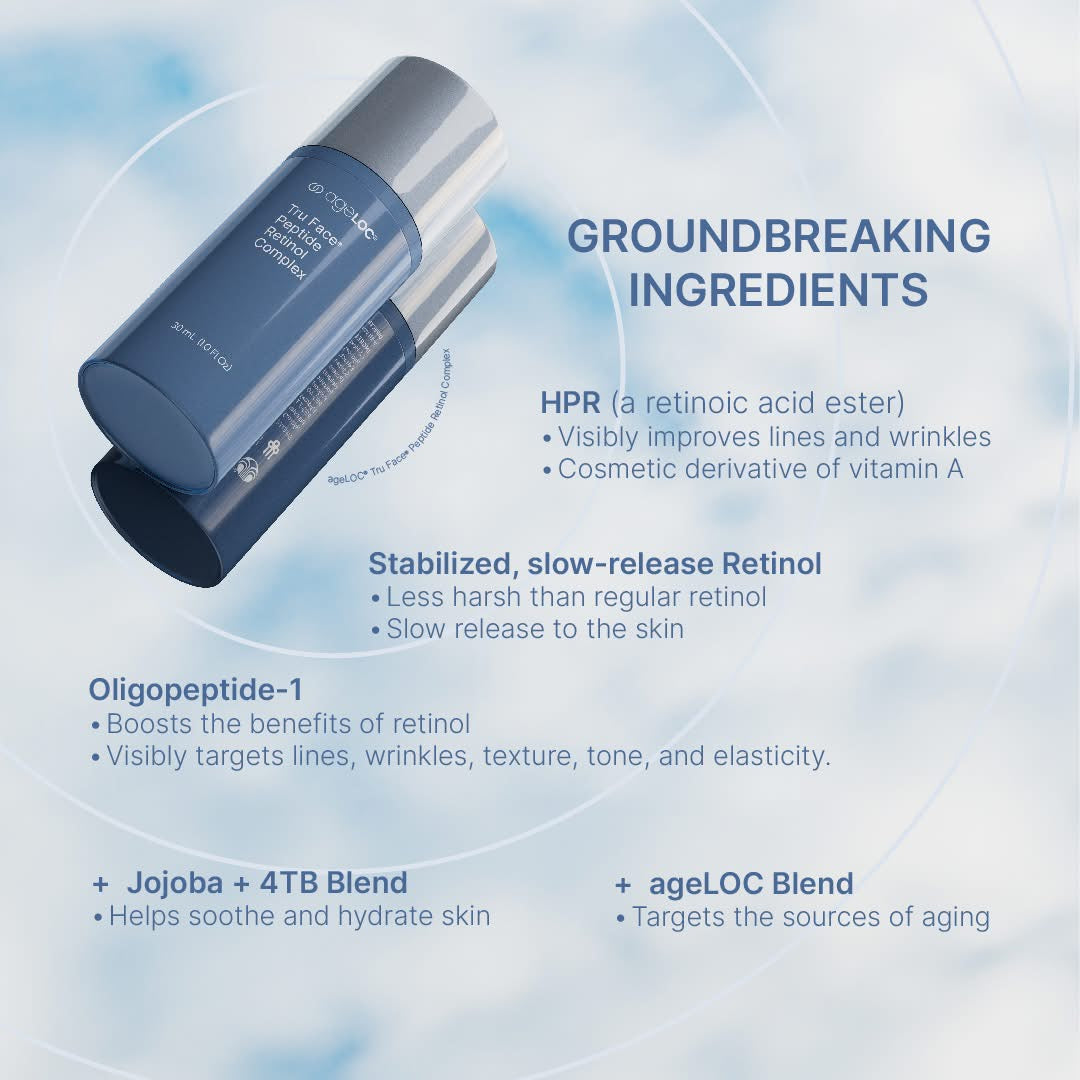 ageLOC® Tru Face® Peptide Retinol Complex
