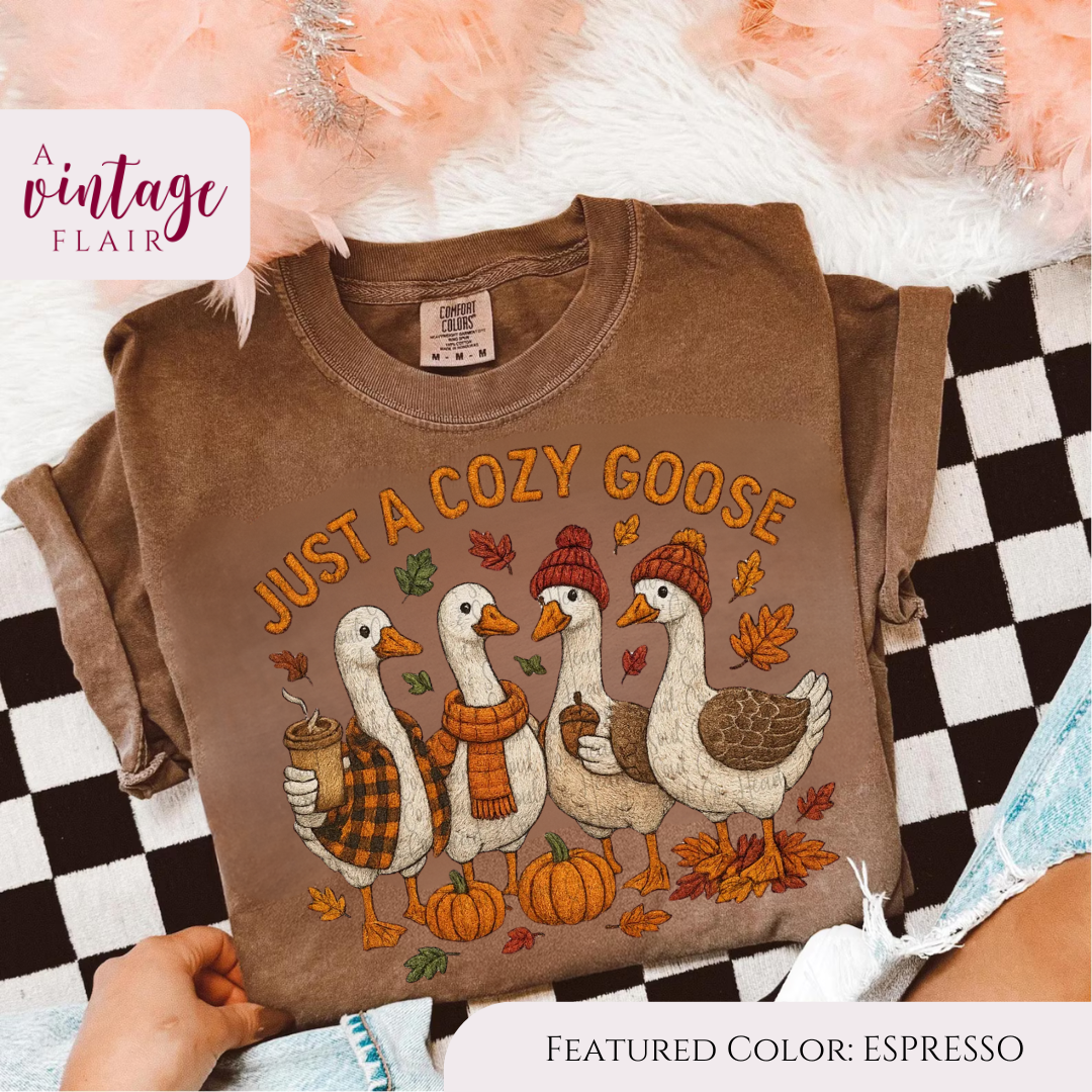 Just a Cozy Goose Top