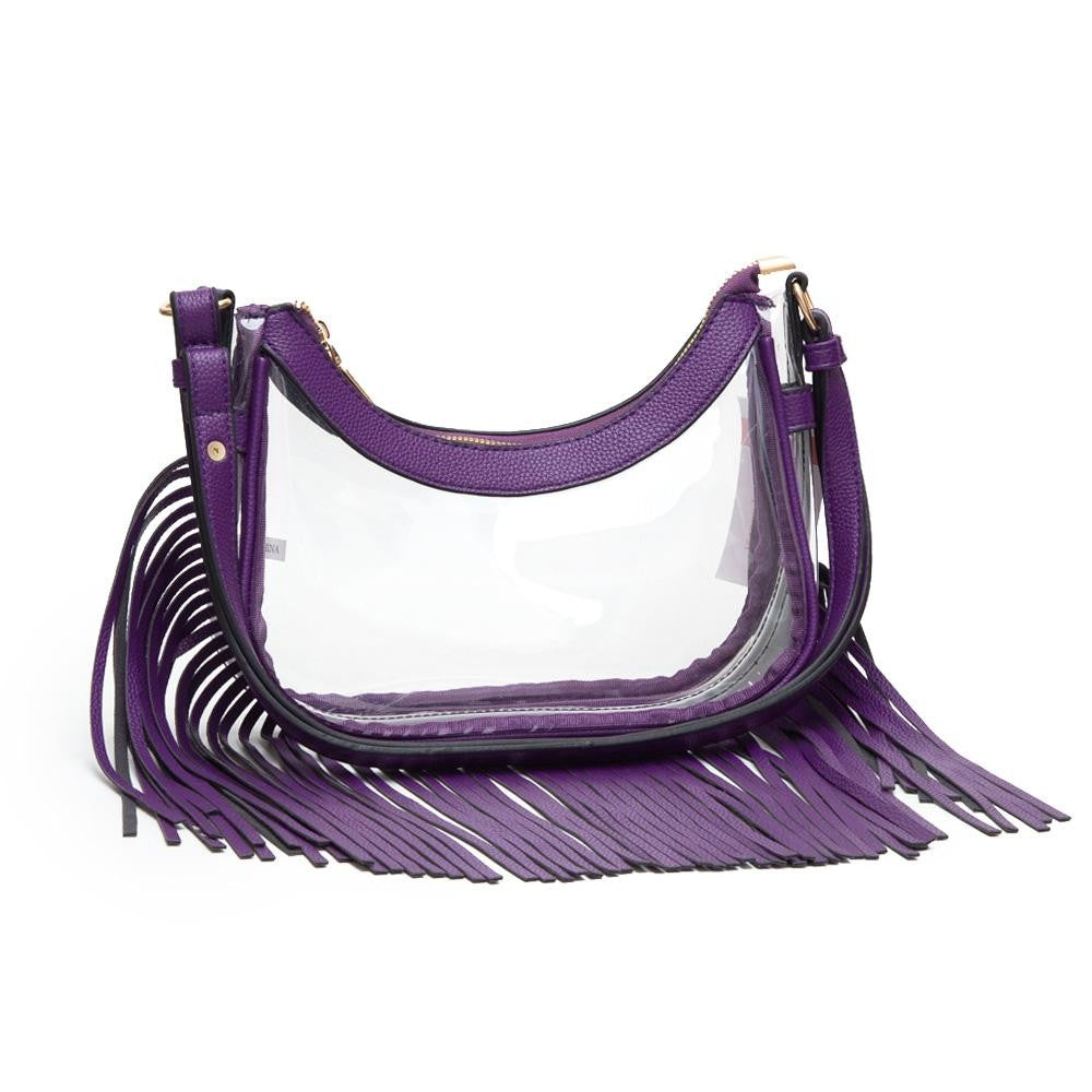 Clear Fringe Stadium Bag