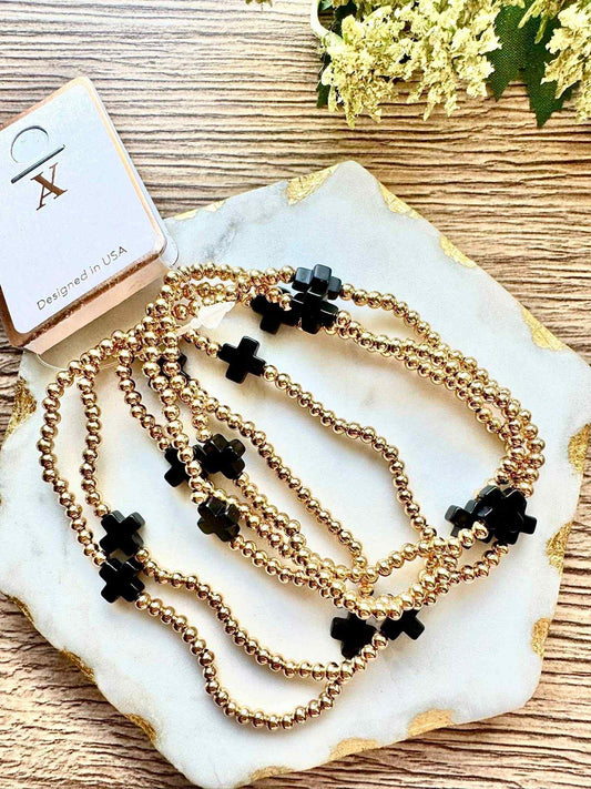 Cross Bracelet Set