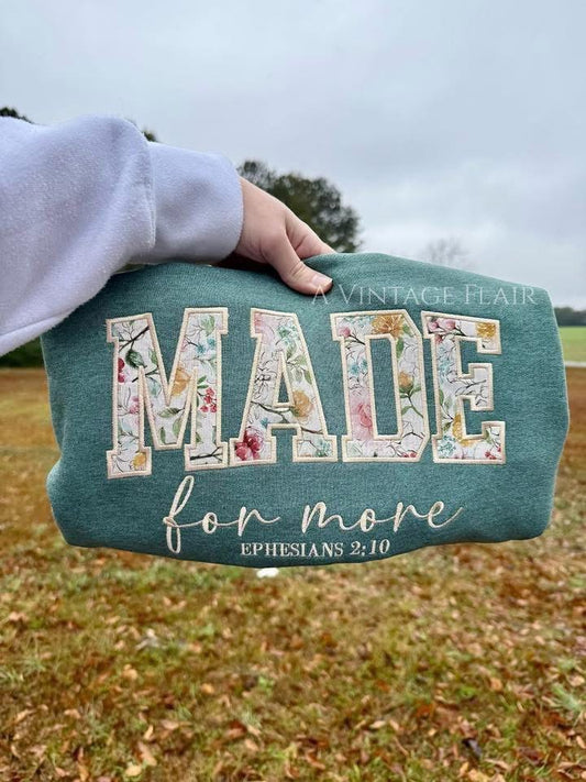 Made for More Embroidered Top