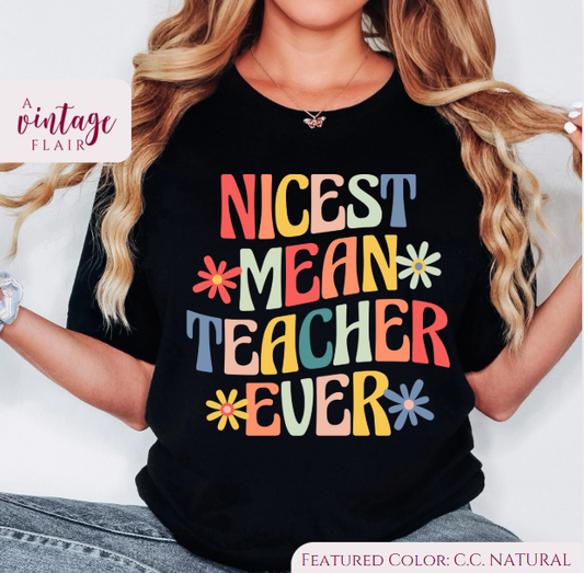 Nicest Mean Teacher Top