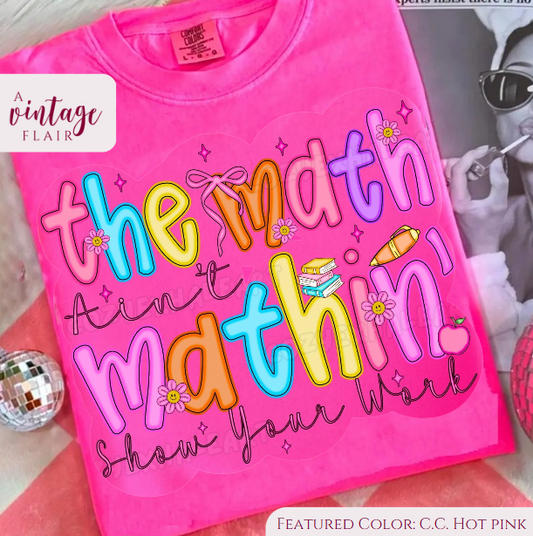 Math Ain't Mathin' Top