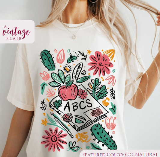 Boho ABC's Top