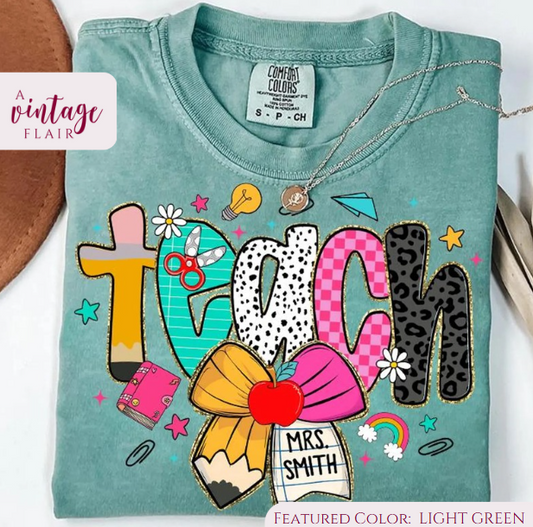 Personalized "Teach" Top